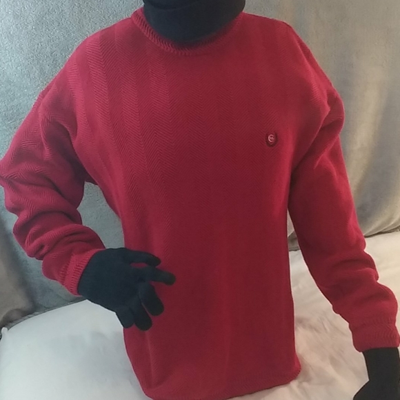 Ralph Lauren Chaps Red Sweater